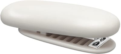 Allecto - Mini nietmachine - Draagbare nietmachine - Handzaam ontwerp - Wit - Schoolbenodigdheden - Ideaal voor kinderen - Compact en efficiënt