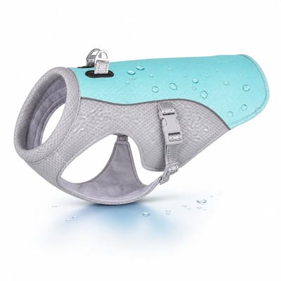 VHV - Koelvest Hond - Ademend Mesh Honden Koelvest - Reflecterend Zomerjack voor Wandelen, Reizen en Buiten