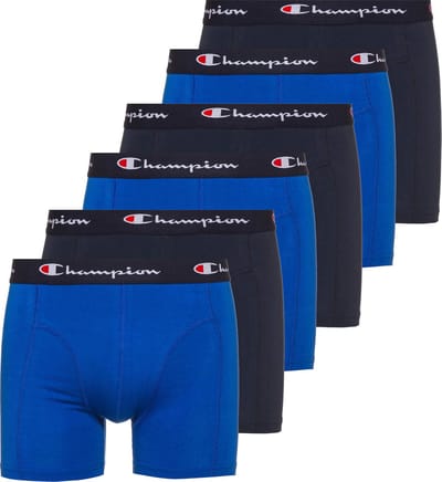 BOXERS Set van 6 Champion Boxershorts Herenondergoed Broek Boxerondergoed