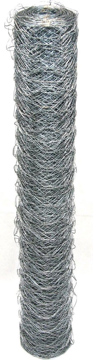Kippengaas 50mm 1mm 100cm x 50m gegalvaniseerd.