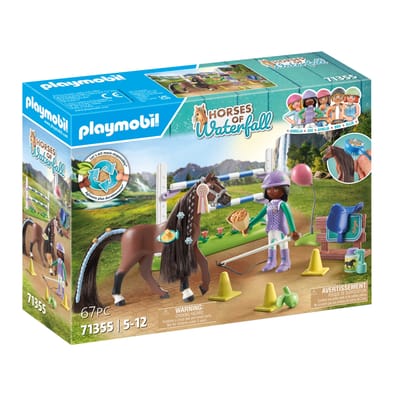 PLAYMOBIL Horses of Waterfall Zoe en Blaze speelset - 71355