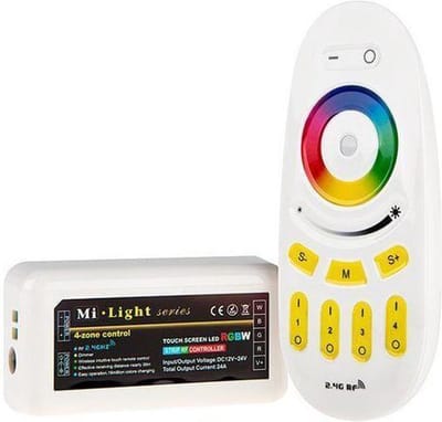 4-zone RGBW ledstrip touch RF controller SET (Mi-light 1.0)