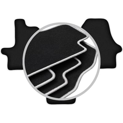 CARLUX-SILVER automatten voor: Citroen Jumper II bestelbus (2006-2014)