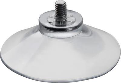 Zuignap met schroefdraad - 40 mm - 10 stuks