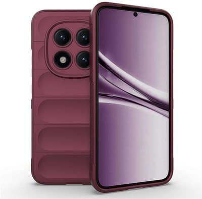 Coverup Hoesje - Geschikt voor Xiaomi Redmi Note 15 Pro Plus 5G / Poco M8 Pro Hoesje - Coverup Hands-On Rugged Back Cover - Bordeaux