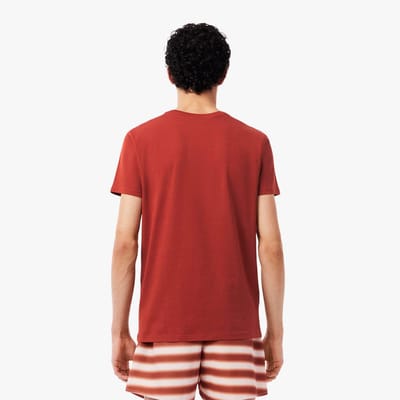 Lacoste Heren Pima Katoen T-Shirt (Rood)