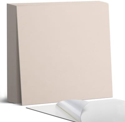Coloray Plaktegels - Beige Portugese Tegels - 30 cm x 30 cm - Beige Plaktegels - 9 stuks - Vierkant PVC Tegels - Plaktegels Keuken - Zelfklevende Vloertegels - Vinyl Tegels Zelfklevend - Zelfklevende Tegels