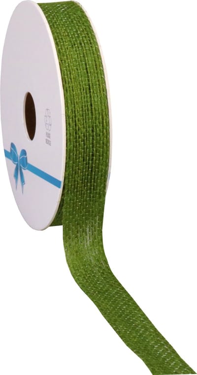 Jute Lint (ECO) – Groen 15mm \ 10 meter – jute