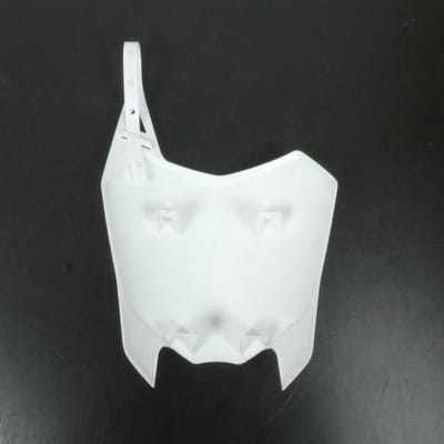 Plaque phare pour Pit bike Bastos Blanc 0410600202436 FD22013-151 Neuf