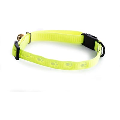 Nylon kattenhalsband met pootjes Martin Sellier