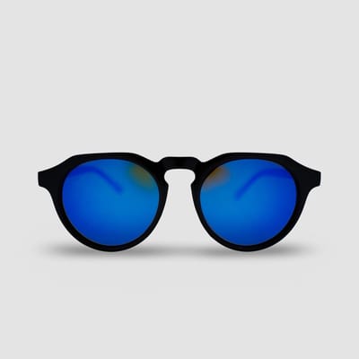 Montuurtjevoorjou - Luxor Blue - Zonnebril - Heren zonnebril - Festival Bril - Blauw