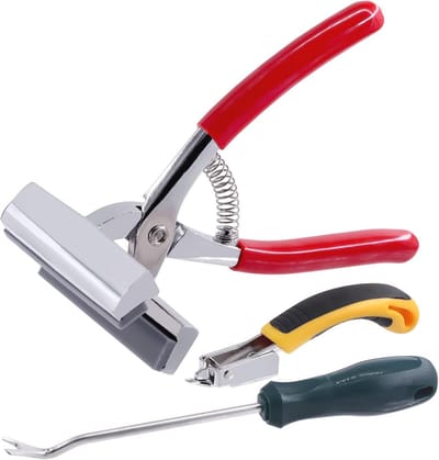Zware Canvas Rekheffer Pliers Set - 3 Stuks - Professioneel en Ergonomisch Ontwerp voor Kunst en Schilderijen