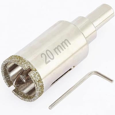 Diamantgatenzaag 3/4 inch met Pilotbit voor Graniet, Marmer, Glas en Tegels