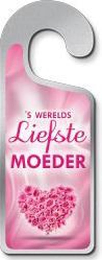 's Werelds Liefste Moeder Deurhanger Metaal
