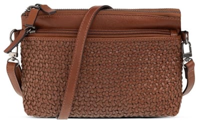 Bag2Bag Leren Schoudertasje Ninfa Cognac