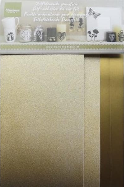 Marianne Design - Zelfklevend stansfolie: goud - ST4401
