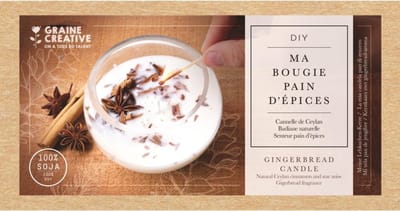 Graine Creative kaarsen maken set winterse kruiden sojawas DIY.