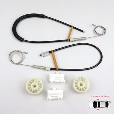Kit de réparation de lève-vitre BWR5189+BWR5190 Avant Gauche ou Droit pour Citroen Saxo S0 S1 1996-2003 5 Portes 9221H2 9222H4