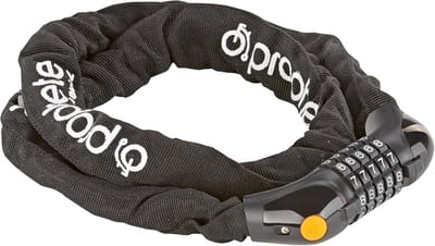 Cijferkettingslot AA8 Fietsslot - 120 cm, Zwart, Veilig en Vrij Codeerbaar