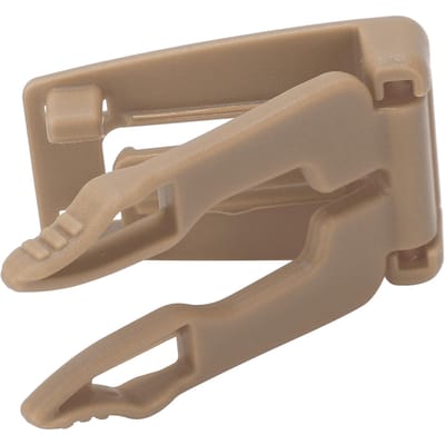 10 stuks Multifunctionele Molle Webbing Riem Gesp Clips Afneembare Rugzak Verbindingsgespen(Bruinen ) bruin