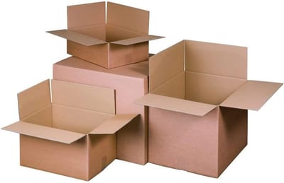 Sterke Vouwdozen Verzenddozen 2-Golvend Karton - Diverse Maten (400x300x300 mm)
