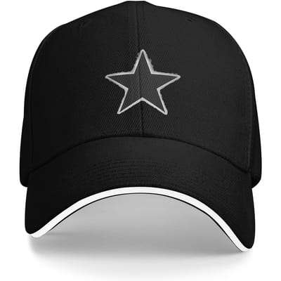Volwassen Blackstar Ziggy    Davids Bowied Sandwich Pet  , Sport Baseballpet Snapback Petten Zonnekleppen Verstelbare Zonnehoeden Zomer One Size black