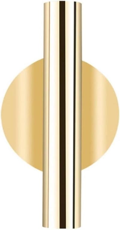 Decoratieve Vaas - Wandhouder Bloempot - Woonkamer Decoreren - Metalen Luxe Uitstraling - 10.8 x 6 cm - Roségoud