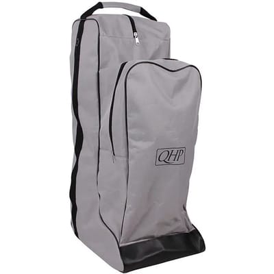 Combi tas voor schoenen en paardrijhelm Q-essentials