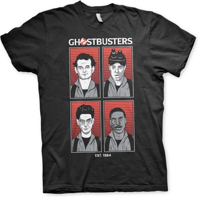 Ghostbusters Ghostbusters Original Team T-shirt zwart XXL