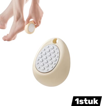 1stuk - Voetvijl - Dubbelzijdig - Exfoliatie - Voetvijl - Voetverzorging - Voetvijl - Eeltverwijdering - Pedicure-instrument - Geel