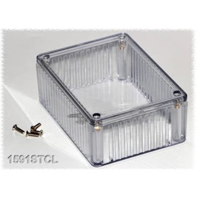 Hammond Electronics 1591STRD Universele behuizing 110 x 82 x 44 Polycarbonaat Rood 1 stuk(s)