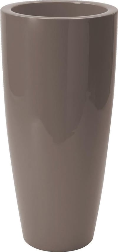 Bloempot Rond Talos Gloss 43cm FANGO BRUIN Nicoli
