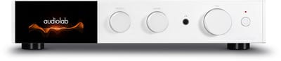 Audiolab 9000A Geïntegreerde Versterker - Opticaal & Coax uitgang - MM Phono Stage – DAC Technologie - Zilver