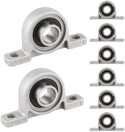 Allecto - Staande lagers - 20 mm - Lange levensduur - Zilver