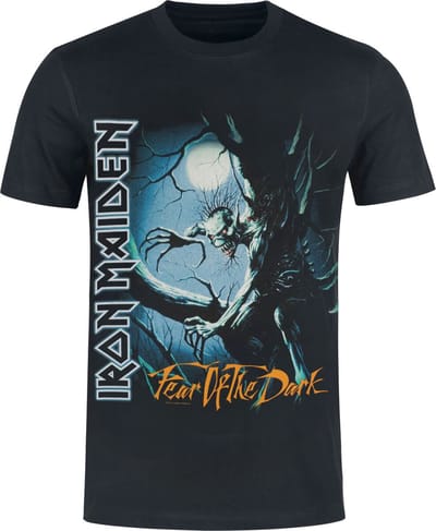 Iron Maiden T-shirt - Fear Of The Dark - Heavyweight - S tot 5XL - voor Mannen - zwart