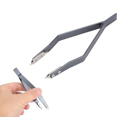 JHUBERS- Horloge Tool - V-vormige Horloge Spring Bar Pincet - Duurzaam Gereedschap - Horloge Reparatie Accessoire - Staal - Onmisbaar voor Horlogemakers - Horloge Reparatietool