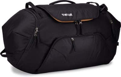 THULE Reistas Sporttas RoundTrip Snow Duffel 80L Black / Mustard Zwart
