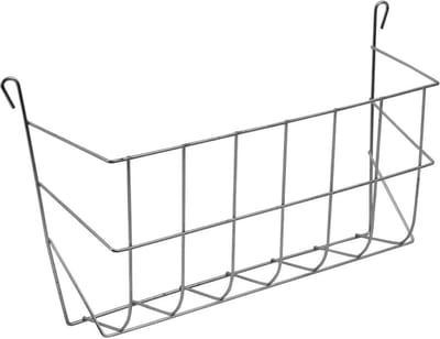 Ruifje metaal 30x10,5x19cm - konijnen ruifje - knaagdier hooiruifje