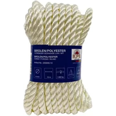 Seilflechter Birolen Touw Wit – 8 Mm X 10 M