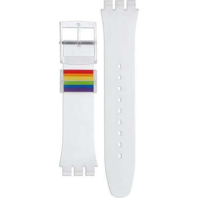 Swatch Plastic - Originals Large (41mm) SUO/SO29/SO32 ASO29K103 SO29K103 Alla Parata Horlogeband