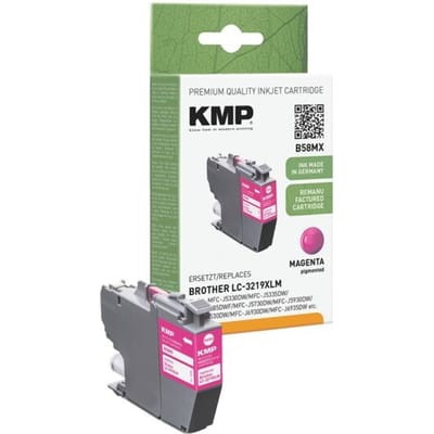 KMP Inktcartridge vervangt Brother LC-3219XLM Compatibel Magenta B58MX 1538,4006