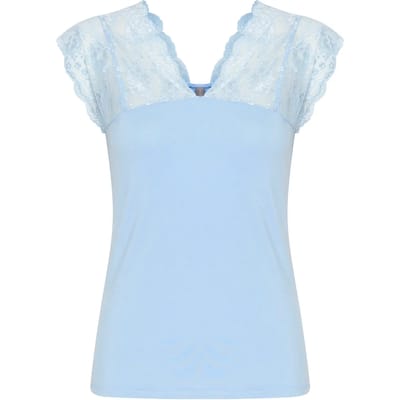 T-shirt met kant voor dames CULTURE Poppy