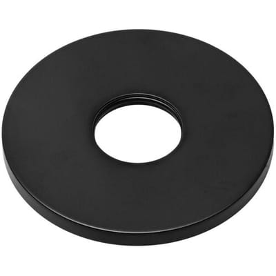 Kronenbach Quara 2.0 Black replacement rosette for wall-mounted basin mixer (spout) 5029004