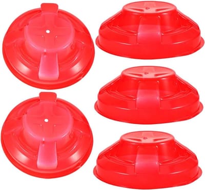 Rookmelder Covers - Stofbeschermers Rookmelder - Apparaat Beschermen - Nauwkeurige Pasvorm - 108 cm - Rood