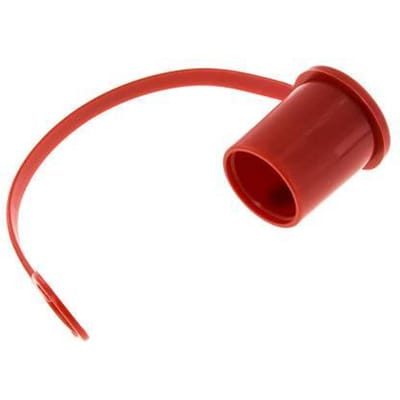 28 mm Kunststof Stofbeschermingskap voor snelkoppeling met ketting [2 Stuks]