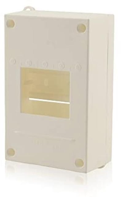 Witte Zekeringkast voor Binnenshuis - Compacte 3 Modules, IP30, 63A
