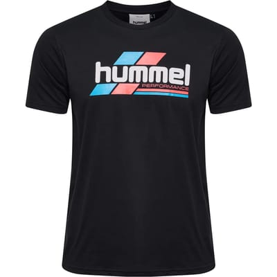 Hummel Heren T-shirt Ronde hals Korte mouw Regular Fit Grafische print Sportief