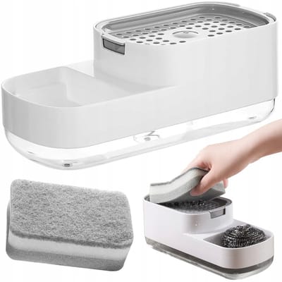 PINGYANG RONGRONG HANDICRAFT FACTORY 2W1 - Vloeibare Zeepdispenser - Dubbele Compartimenten - Modern Ontwerp