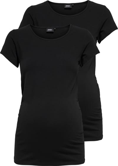 ONLY MATERNITY T-shirts OLMLOVELY 2-pack T-shirts