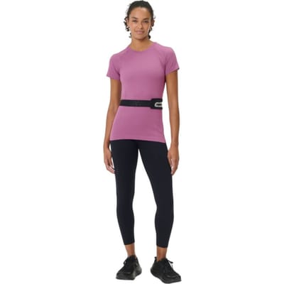 Sweaty Betty Athlete Seamless Workout T-Shirt PAARS - Maat M